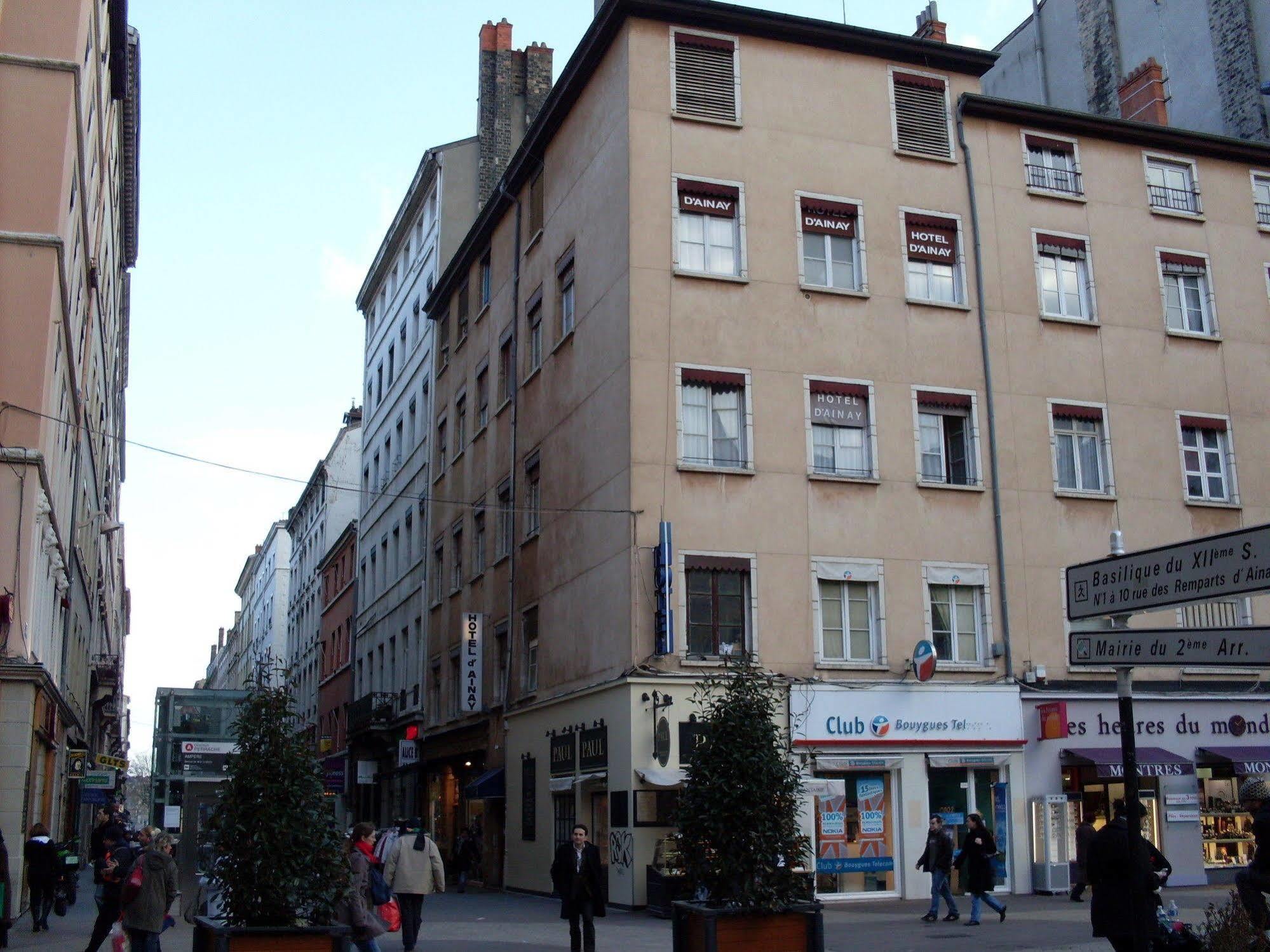 Hotel D'Ainay Lyon Exterior foto